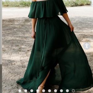 Baltic Born Victoria dress in Hunter